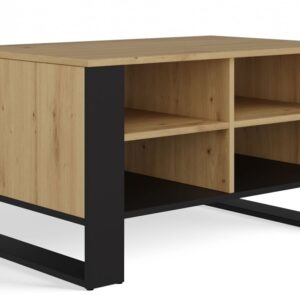 Stolik Modern 4P DĄB ARTISAN CZARNY