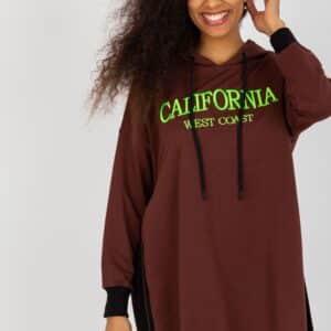 Bluza Damska Model VI-BL-327.70P Dark Brown - Factory Price