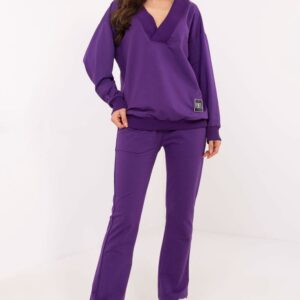 Spodnie Komplet Model EM-KMPL-846.97 Dark Violet - Factory Price