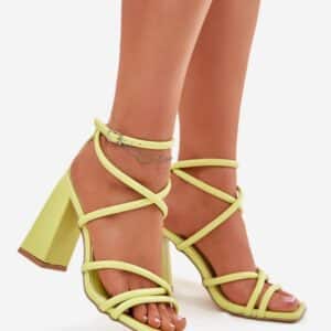 Sandały Model Ciarilora UC-85 Limonka - Step in style