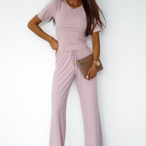 Spodnie Komplet Model Dallas 295625556 Pink - LaBalancia