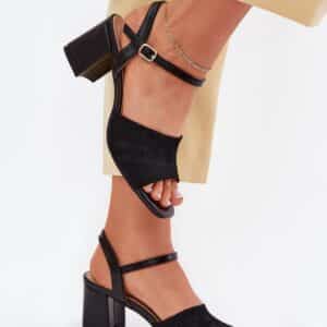 Sandały Model Sarena 55-A26 Black - Step in style