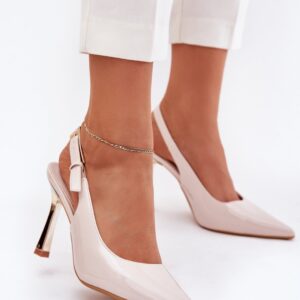 Szpilki Model Rivori LE116P Light Beige - Step in style