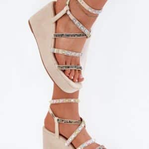 Sandały Model Lunara JH399 Beige - Step in style