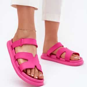 Sandał Klapki Model Tavirae CK321P Fuksja - Step in style