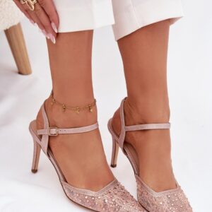 Szpilki Model Nanadra CC241 Szampan - Step in style