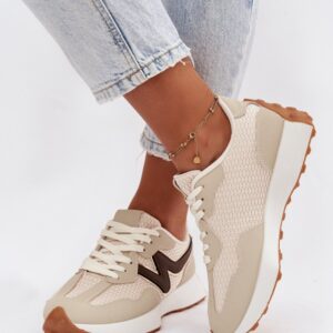 Buty Sportowe Model Janelora A023 Beige - Step in style