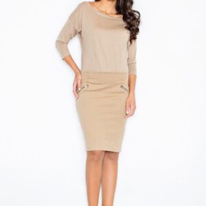 Sukienka Model  252 Beige - Figl