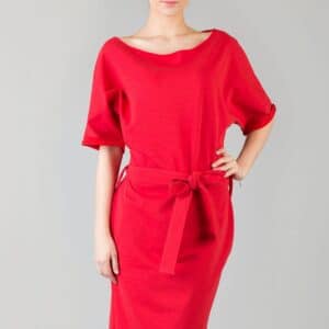 Sukienka Aleksandra 5 Red - Tessita