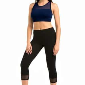Legginsy Model 3/4 Glamo 2203 Black - Teyli